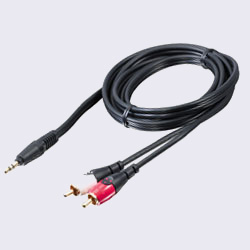 Mini-stereo to RCA jack cable