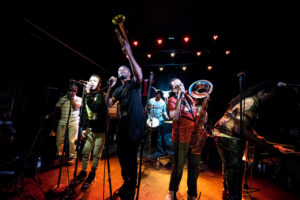 k-zap Rebirth Brass Band