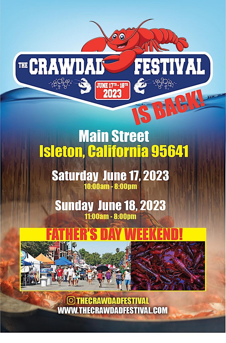 Crawdad Festival 2023 Isleton, CA 2 days!