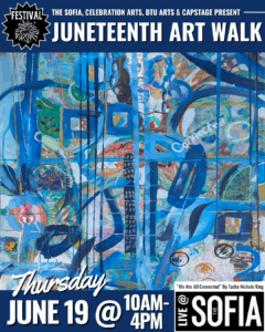 k-zap Juneteenth Art Walk 2025